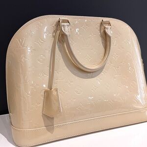 Louis Vuitton Monogram Vernis Alma GM Hand Bag